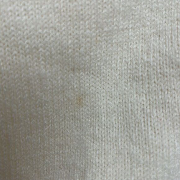 Jason Maxwell Ladies Button Up Sweater Cardigan, Size Large, Cream Off White - Picture 5 of 6